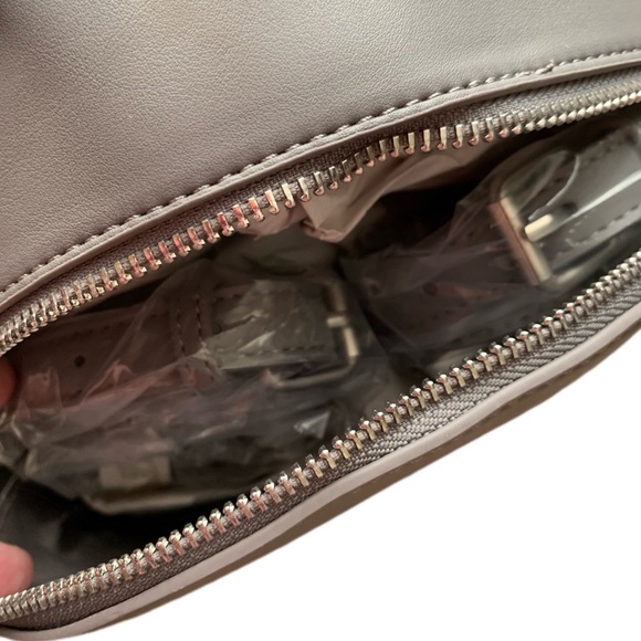 Pixie Mood dove grey “Cora” large convertible backpack NWT - Picture 7 of 9